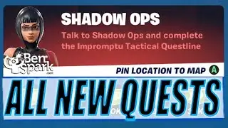 Fortnite How to Complete the 'Shadow Ops' Impromptu Tactical Punchcard - Quests & Locations Guide