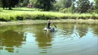 homemade cooler raft