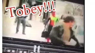Spider-Man No Way Home leaked paint throwing #spidermannowayhome #spiderman #sony #spidermanleaks