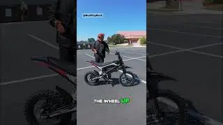 Ride the GTX1 Electric Dirt Bike🏍️ Smooth Handling & Balanced Performance #hiknight #electricbike