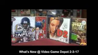 What's New @ Video Game Depot (February 3, 2017)