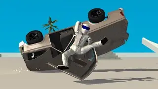 BeamNG.drive Flying Stig Mod Gameplay