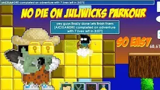 Finishing Juliwicks Parkour World | Growtopia