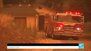 US - Thousands of firefighters battle wildfires in California