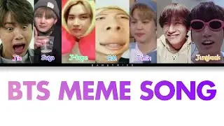 BTS - MEME SONG Color Coded Lyrics (By PawPaw)