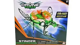 Drone Force Stinger Unboxing Toy Review