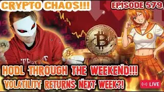 Crypto Otaku - CRYPTO CHAOS! 90K BITCOIN! NOTHING BURGER DAY!! WEEKEND HODL!!! [Episode 579]