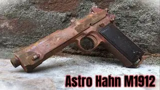 WWI Austro-Hungarian Steyr Hahn Pistol Restoration / #gunrestoration