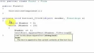 How to use: While loop in Visual C#