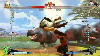 IIPeru [Fuerte] vs KILLA B00 [Vega] SSF4 Ranked Matches - Xbox Live - TRUE-HD