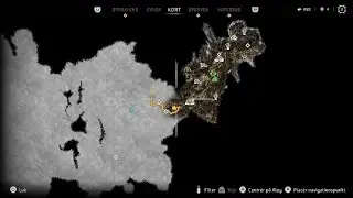 Horizon Forbidden West , Map Size