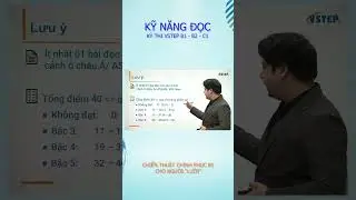 Chiến lược lấy gọn B1 READING VSTEP #onthivstep #vstep #vstepdna