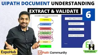 Понимание документа UiPath № 6 | Извлечение и проверка | ExpoHub | Автор: Ракеш