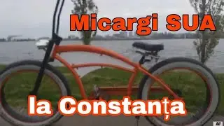 Велосипед Micargi SUA в Румынии, большой велосипед, оригинальный стиль bicicleta Chopper.
