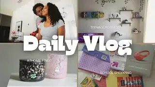 DAILY VLOG | DIY SNEAKER WALL 👟 Back to Shopping, Athome + more