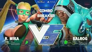SFV: Combo Breaker 2017 - Top 16 Part 1 - CPT 2017