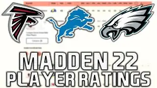 ALL Madden 22 Player Ratings Are Out! Going Over My Possible Franchise Teams!