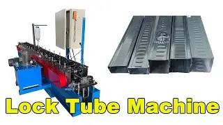 Lock square tube roll forming machine