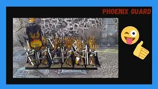 🧝&zwj;♂️How to paint PHOENIX GUARD🧝&zwj;♂️ // Como pintar GUARDIA DEL FENIX // High Elves// Cities of Sigmar