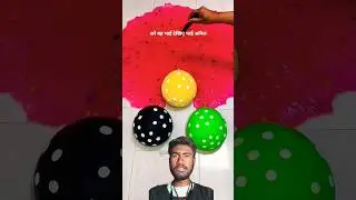 🌠🌈💝🥀 Happy New Colourful Water Balloon Orbeez popping #asmr #trending #satisfying #shorts #kids
