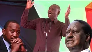 KUMEHARIBIKA!! RUTO AMEKASIRIKA! LECTURES UHURU & RAILA BADLY OVER AZIMIO CHAOTIC DEMOS!!