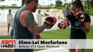 Bellator 213 Open Workouts: Ilima-Lei Macfarlane