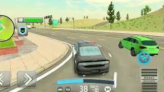 Police simulator; police car crash gameplay bank van safe money delivery van police crime stoppers
