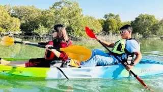 Kayaking @Jubail Mangrove Park ABU DHABI @mangroveadventures