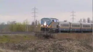 SONY Handycam Remote Control Tripod test video using VIA trains as subjects