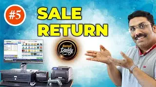 #5 Sale Return How to manage in Retail Daddy Billing software 2024