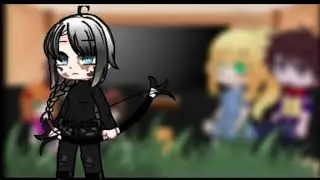 |&deg;Afton family react to Y n as Katniss everdeen part 2&deg;| No part 3&deg;|
