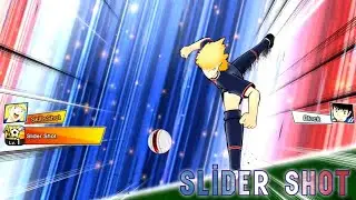 Slider Shot (Elle Sid Pierre) - Captain Tsubasa Dream Team Skill