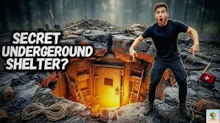 I Built a SECRET Underground Shelter In Forest 😱 