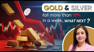 Gold and Silver fall more than 10% in a week; what next?