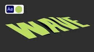 The AMAZING Wrinkle Wave Text Animation Technique in After Effects
