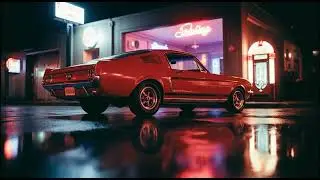 Retro Mustang Nights | Classic Car Aesthetic & Chill Vibes