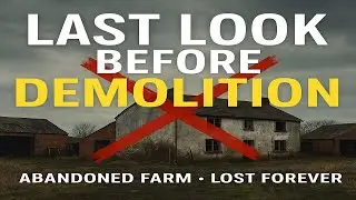 Abandoned Farm Before Demolition | Forgotten Rural History & Urban Exploration