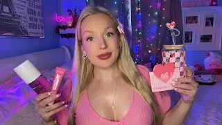 Распаковка подарочного набора ко Дню святого Валентина в стиле ASMR 💝 от @Angelonmyshoulder и @AS...