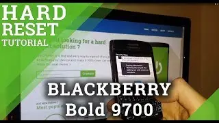 Hard Reset BLACKBERRY Bold 9700 - master clear tutorial
