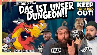 DAS IST UNSER DUNGEON! Keep the Heroes out mit Lars & Max | BRETTSPIEL PLAY TOGETHER