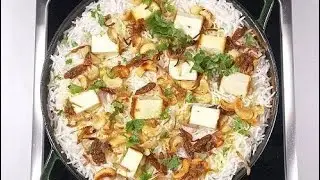 Paneer VegPulao Recipe||इतना टेस्टी कि बार-बार बनाएंगे |vegg pulao,paneerRice,ndianfood,party style 