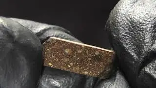 RHF Episode 1281 NWA 14878 Rumuruti meteorite fragment ultra rare 4K HD
