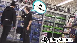 Acting dumb in public prank!!