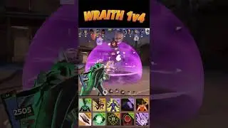 WRAITH 1v4 | #deadlock #p2mg #wraith