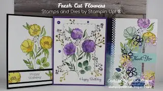 Fresh Cut Flowers Bundle by Stampin Up!