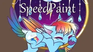 MLP Speedpaint - Dream Ring Rainbow Dash