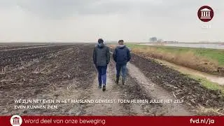Boeren baas op eigen grond