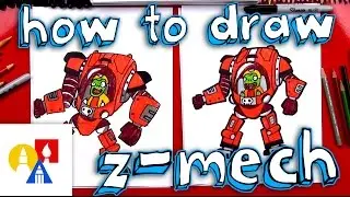 How To Draw Z Mech From Plants vs Zombies