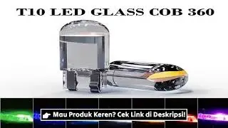 LUCKYMALL LAMPU LED T10 RESIN FULL KACA 360 SENJA PLAT SUPER BRIGHT SEIN MOBIL MOTOR UNIVE