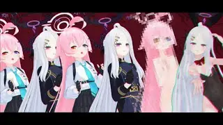 天天天国地獄国 / 小鳥遊ホシノ＆空崎ヒナ【ブルアカMMD】